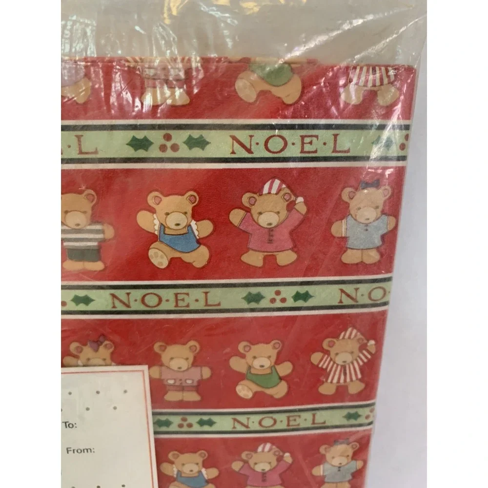 Vitg Artfaire 60 Sq. Ft. 12 Sheets Christmas Gift Wrap Wrapping Paper Gift Tags